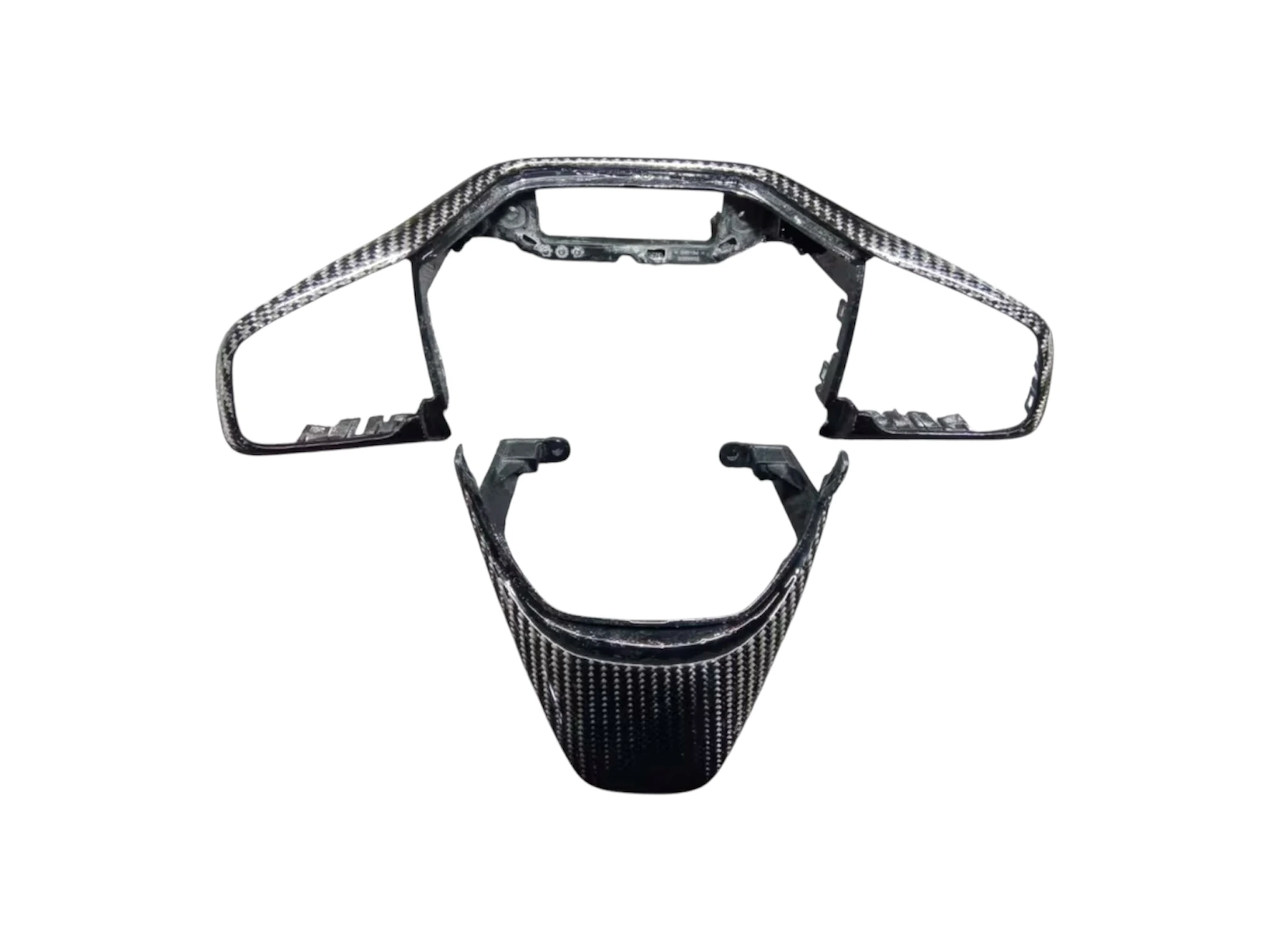 Carbon Fiber Steering Wheel Trim for Honda Civic Type R FK8